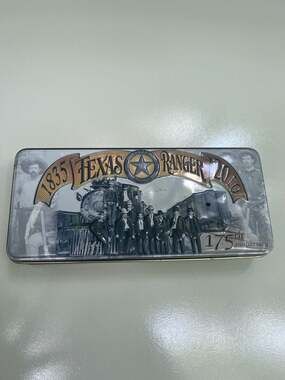 New Schrade 175th Anniversary Teaxas Ranger Knife Tin for 152 Fixed Blade